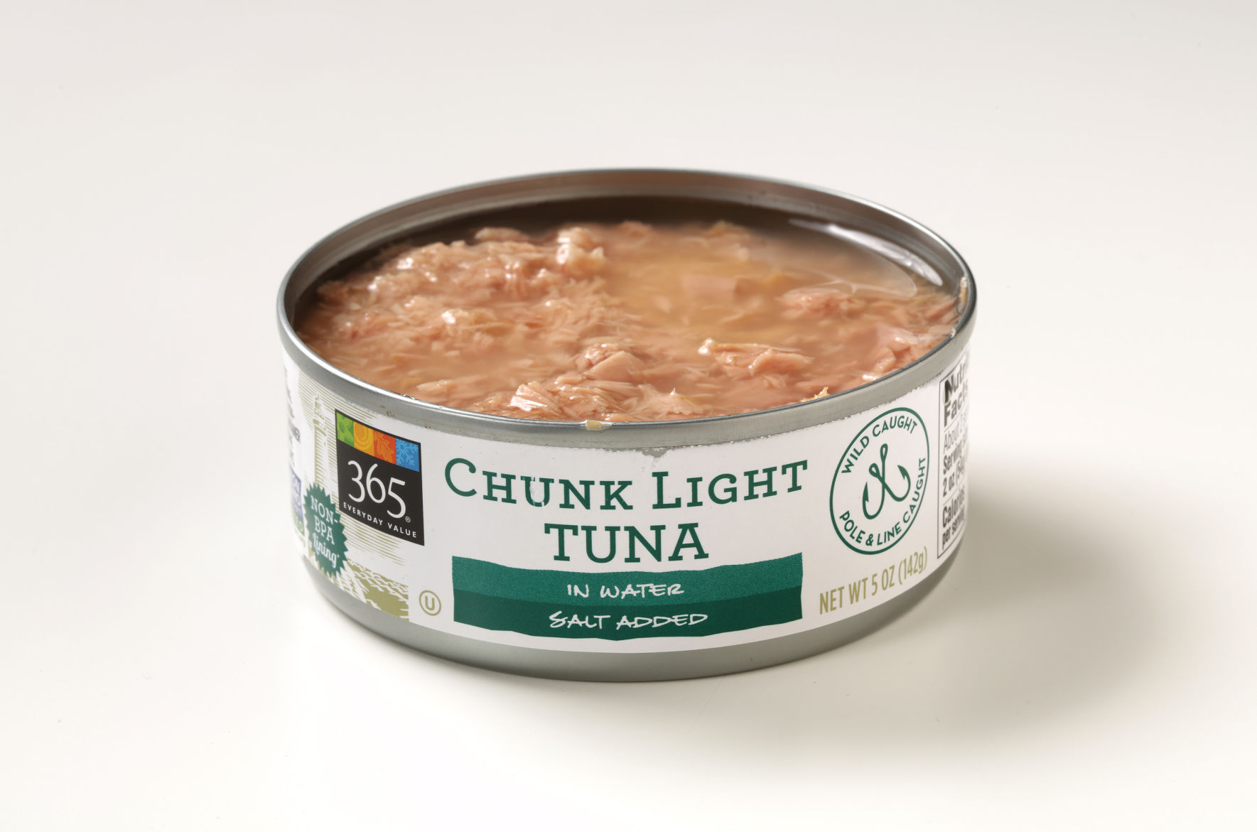 5: 365 Everyday Value Chunk Light Tuna in Water
